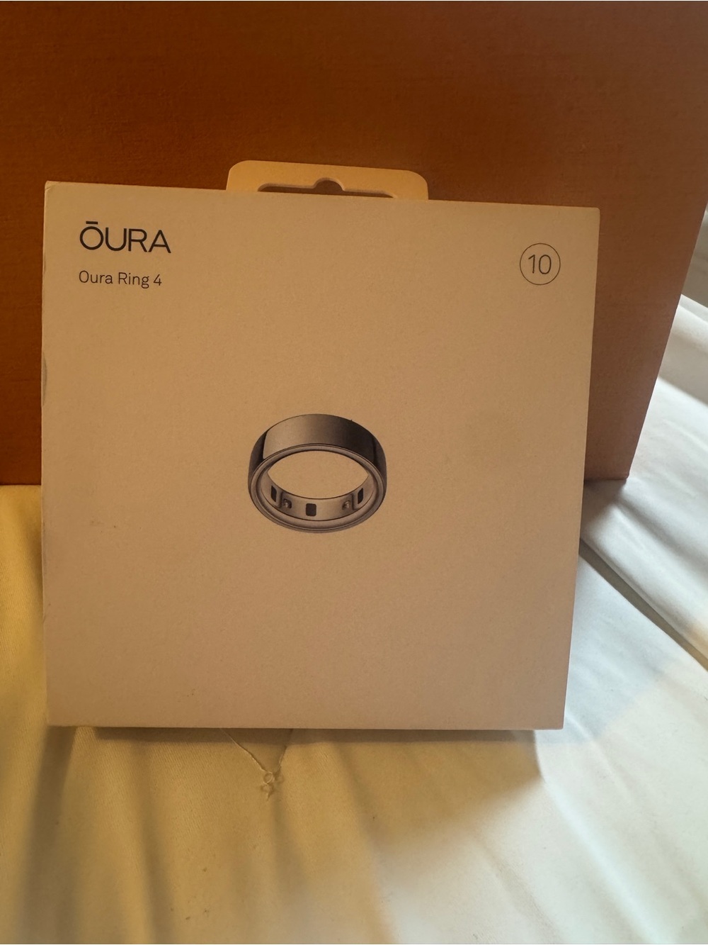 OURA RING 4 Size 10 in silver color
